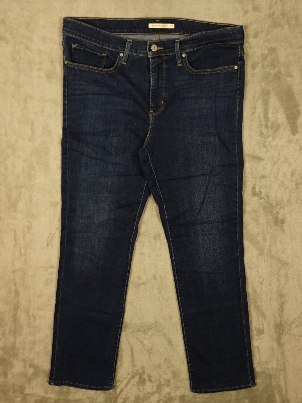 Levi's 314 Shaping Straight Jeans‎ Women's 33 Dark Wash Stretch Denim